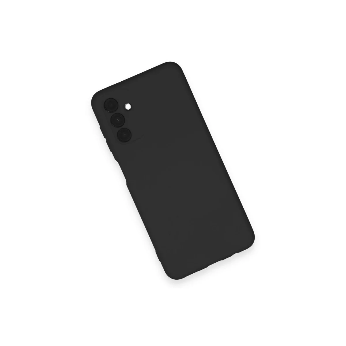 Galaxy A14 4G Kılıf Nano içi Kadife Silikon - Siyah