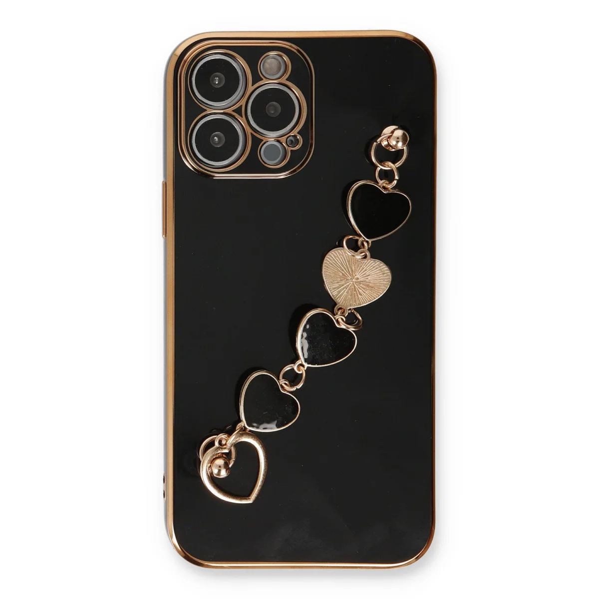 iPhone 13 Pro Kılıf Esila Silikon - Siyah
