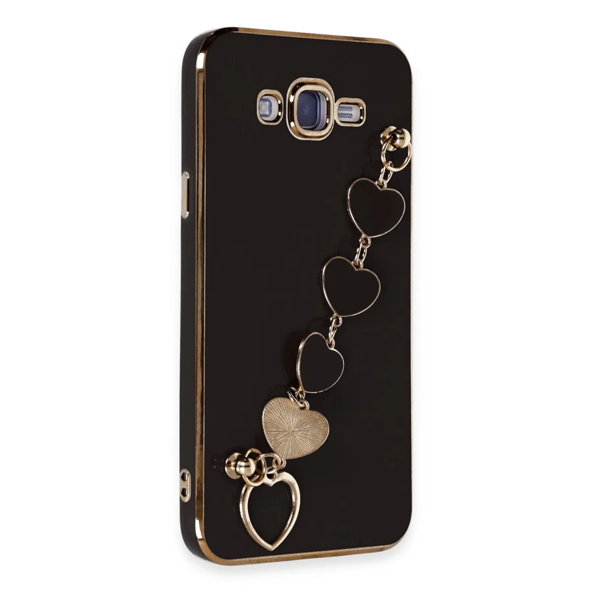 Galaxy J7 Kılıf Esila Silikon - Siyah