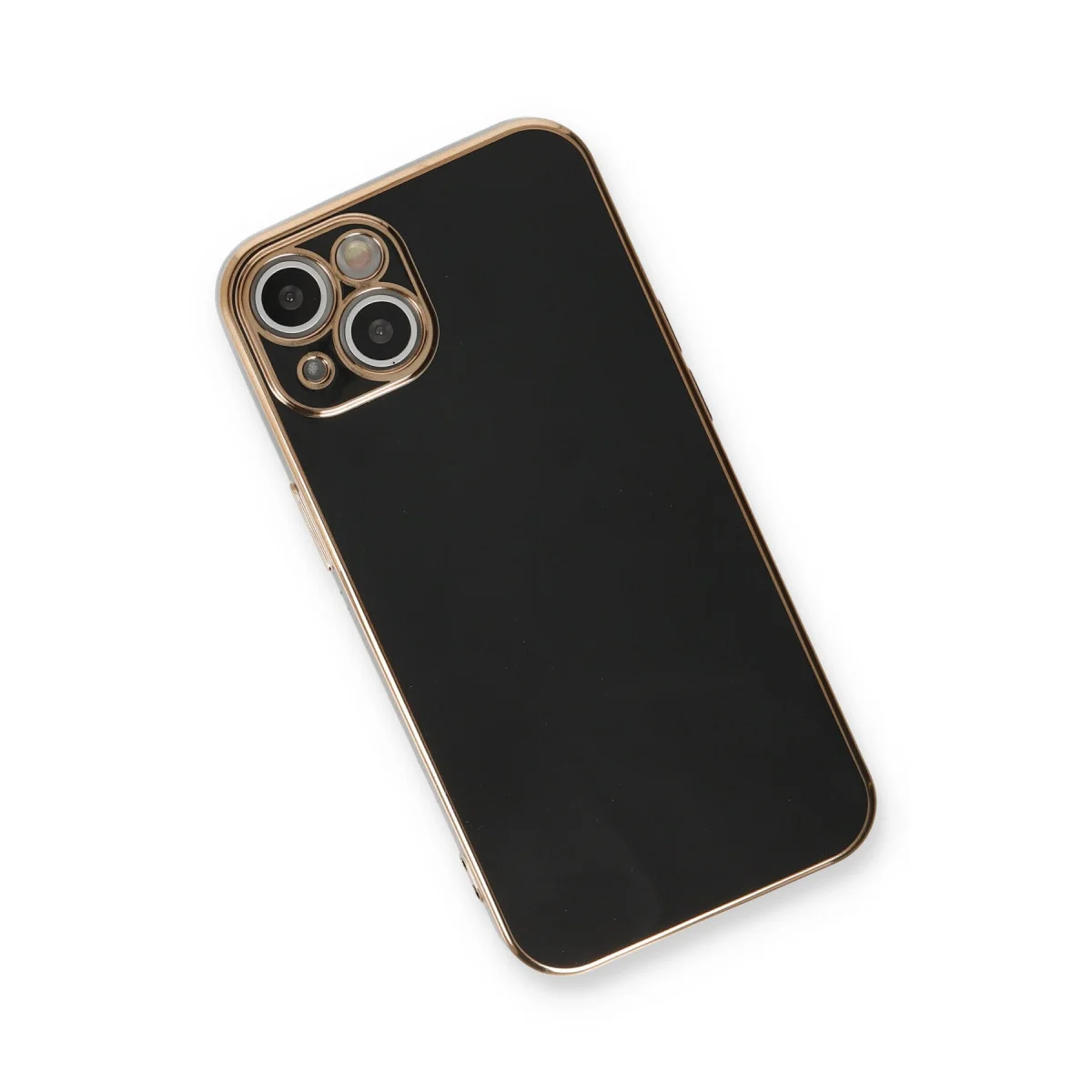 iPhone 13 Kılıf Volet Silikon - Siyah