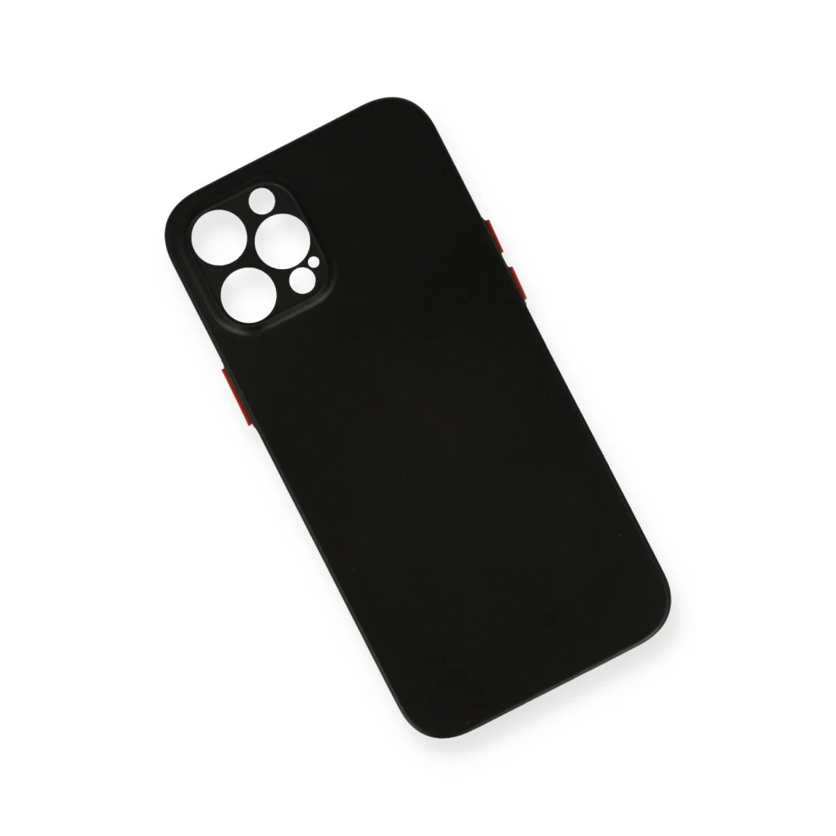 iPhone 12 Pro Kılıf PP Ultra İnce Kapak - Siyah