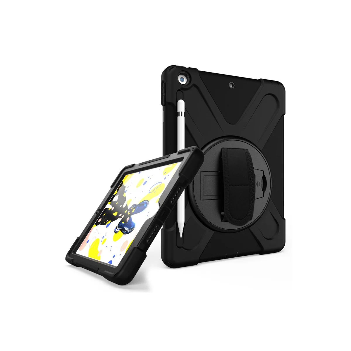 iPad 5 Air 9.7 Kılıf Amazing Tablet Kapak - Siyah