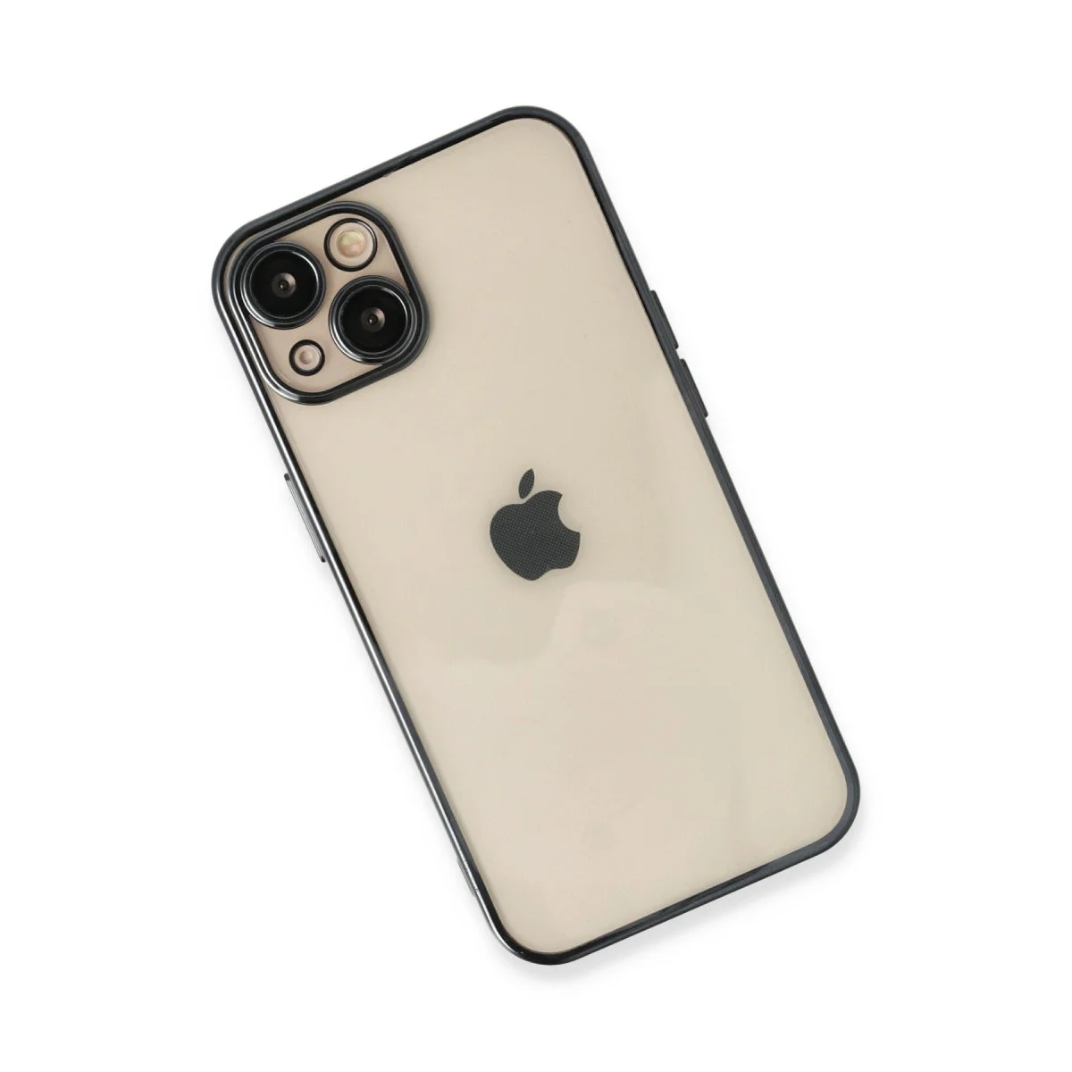iPhone 14 Plus Kılıf Razer Lensli Silikon - Siyah