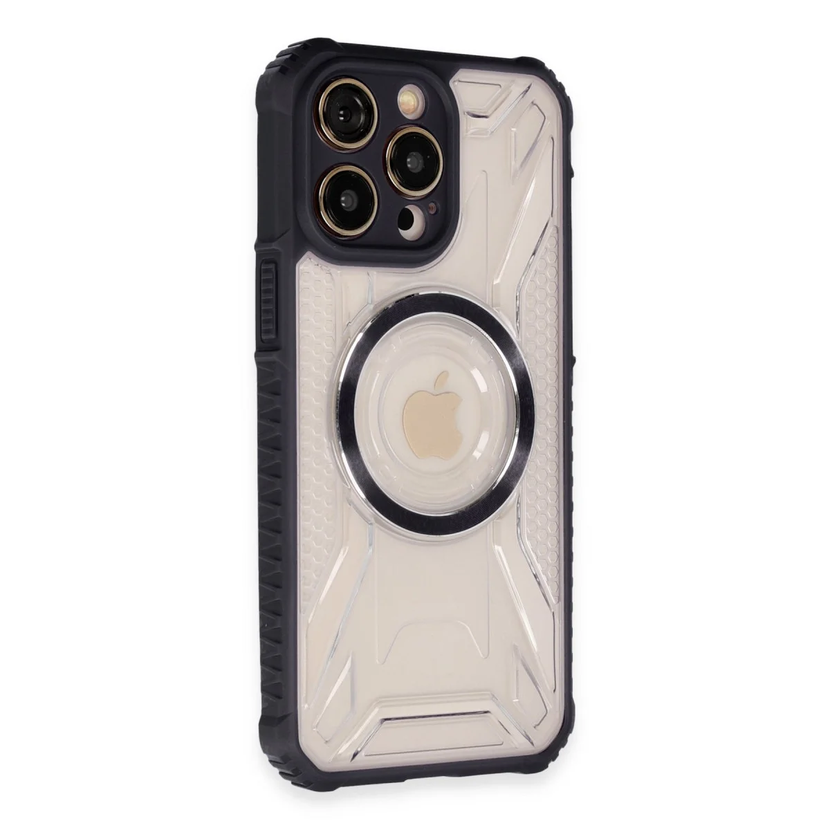 iPhone 14 Pro Max Kılıf Prag Magneticsafe Kapak - Siyah