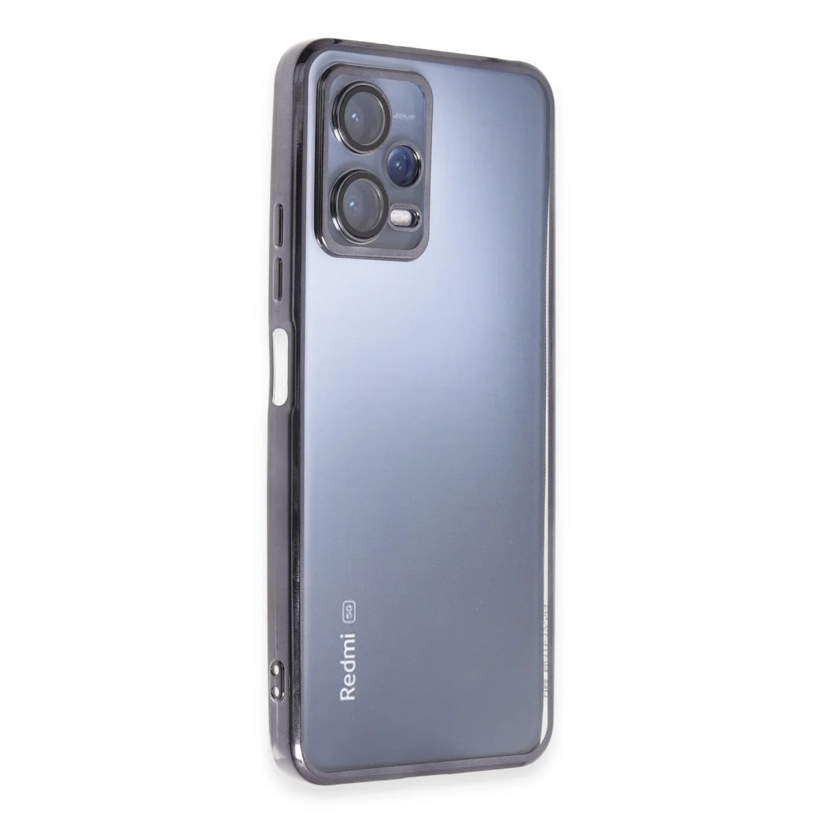 Redmi Note 12 5G Kılıf Razer Lensli Silikon - Siyah