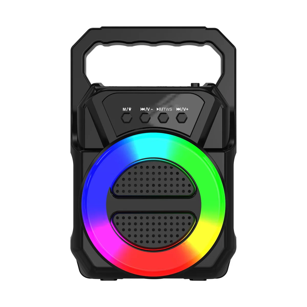 ABS-1309 RGB FM Kablosuz Hoparlör - Siyah