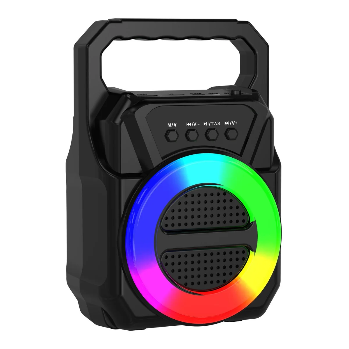 ABS-1309 RGB FM Kablosuz Hoparlör - Siyah