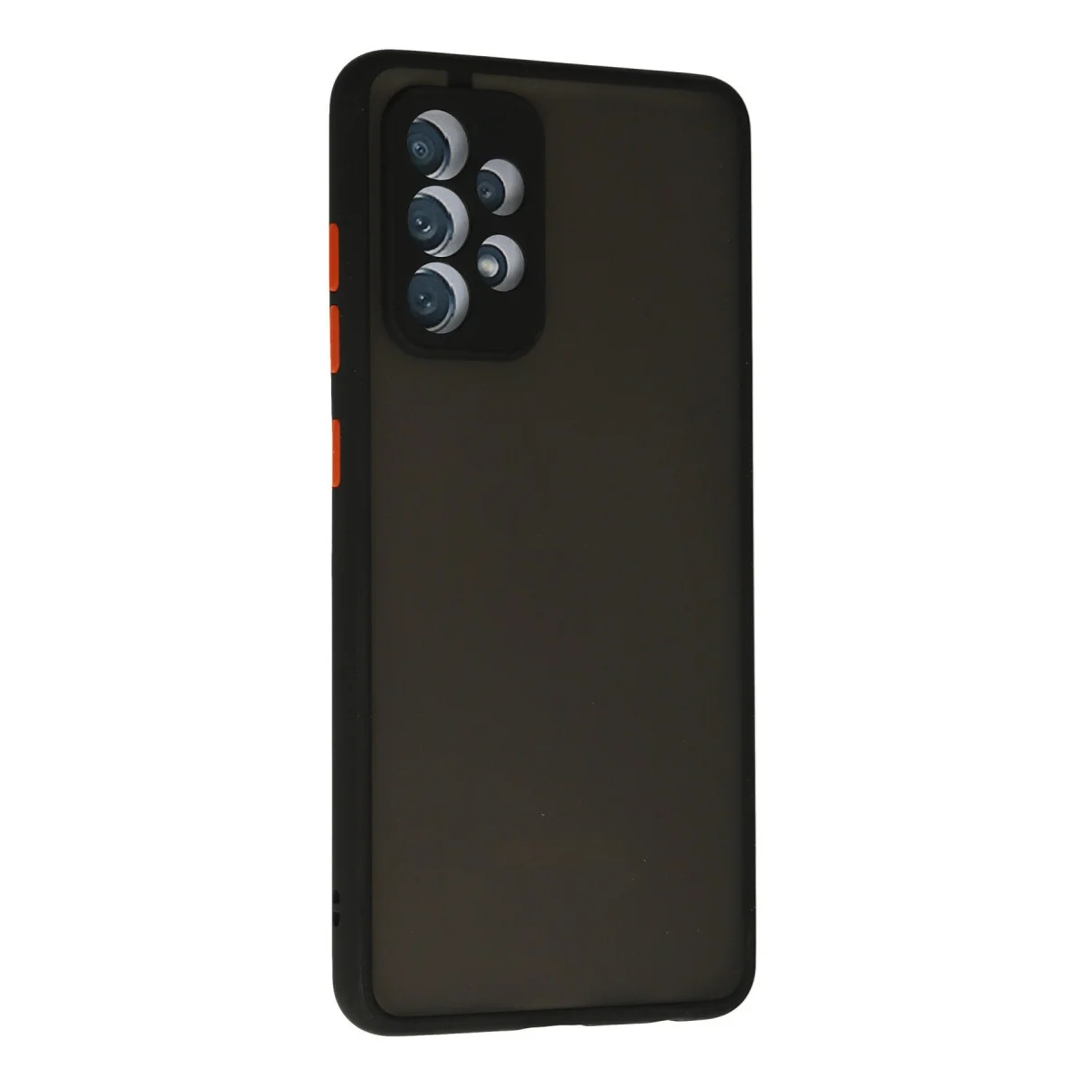 Galaxy A72 Kılıf Montreal Silikon Kapak - Siyah