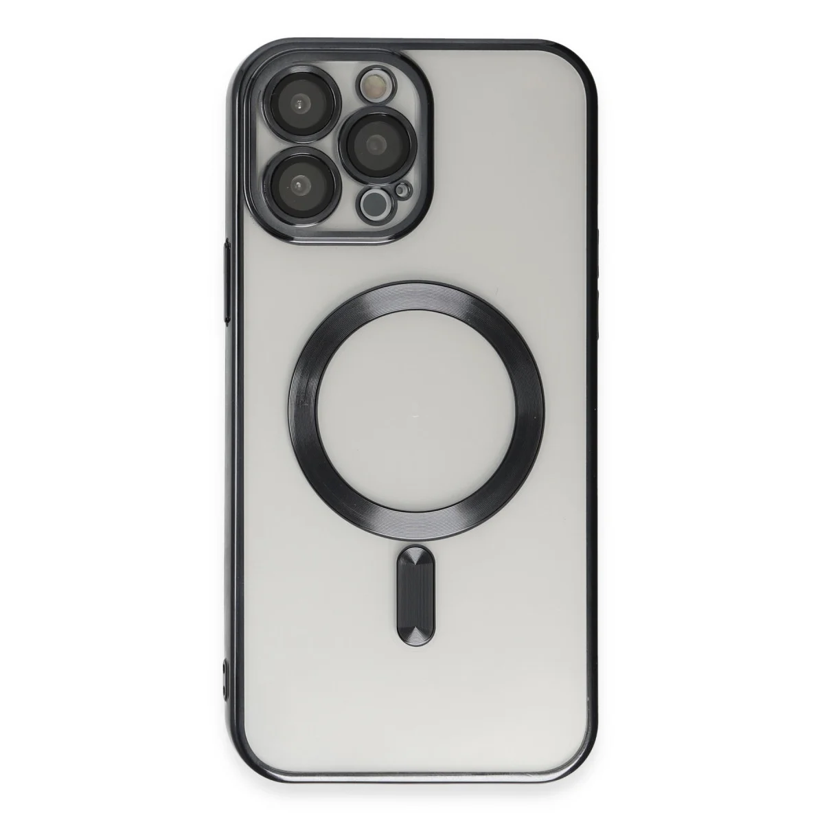 iPhone 15 Pro Kılıf Kross Magneticsafe Kapak - Siyah