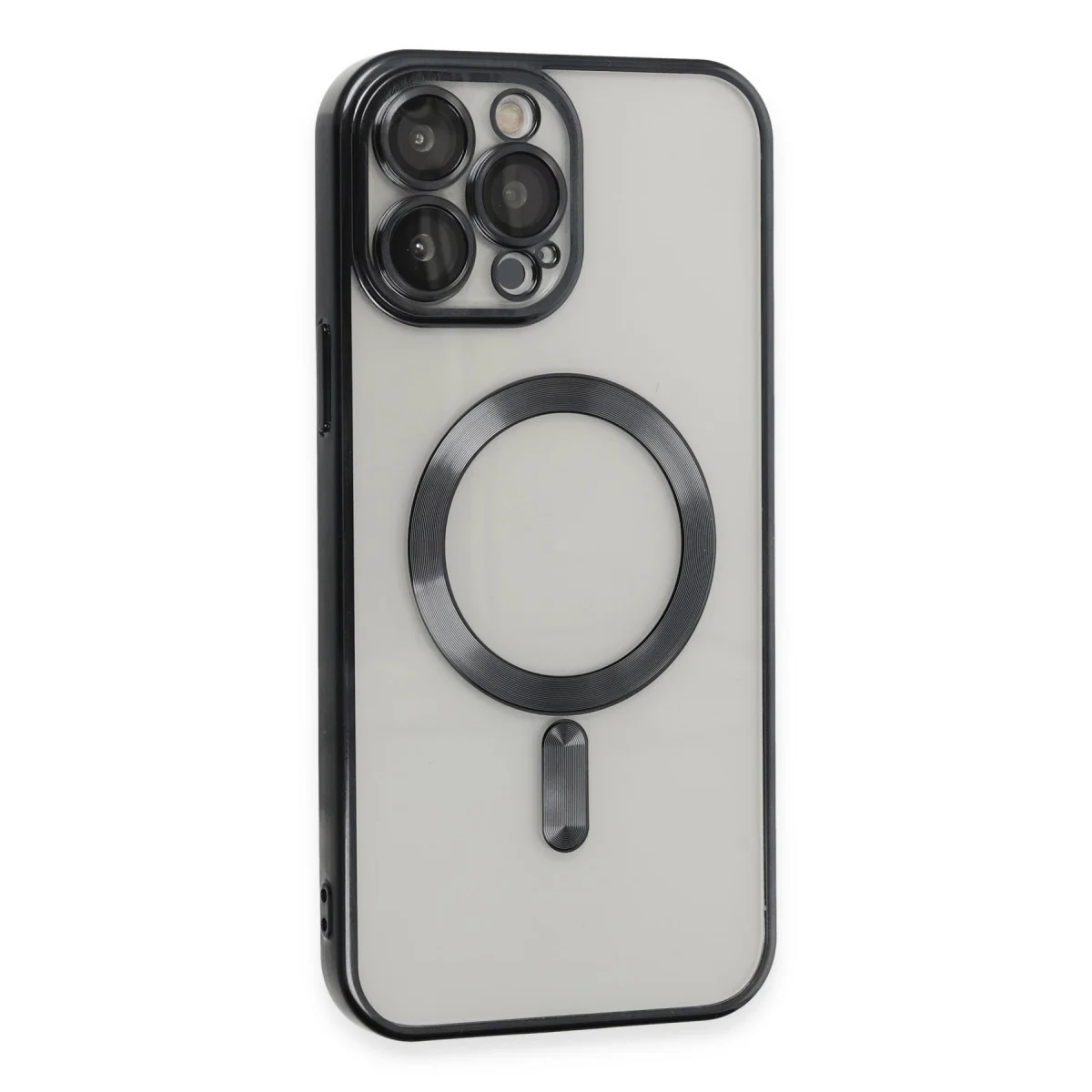 iPhone 15 Pro Max Kılıf Kross Magneticsafe Kapak - Siyah