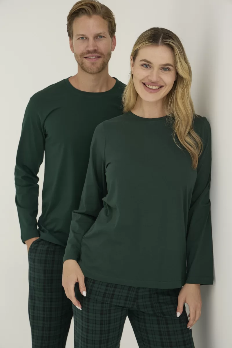 9273-K Kadın O.Yaka Pijama Takım