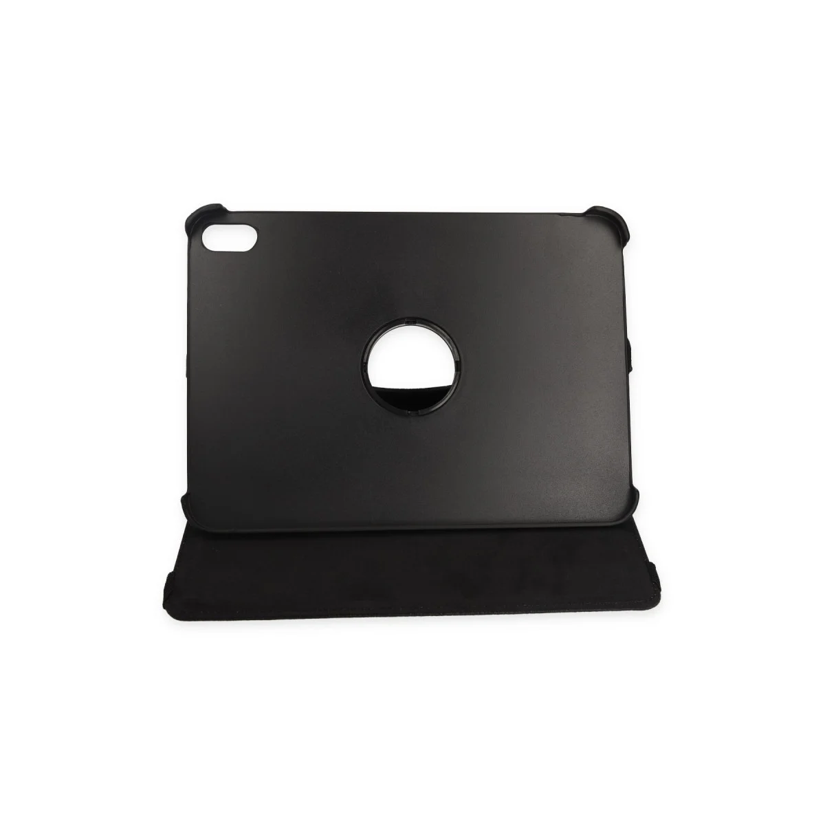 iPad 2022 10.9 (10.nesil) Kılıf 360 Tablet Deri Kılıf - Siyah