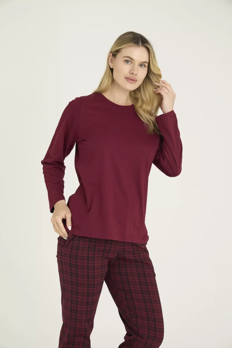 9273-K Kadın O.Yaka Pijama Takım