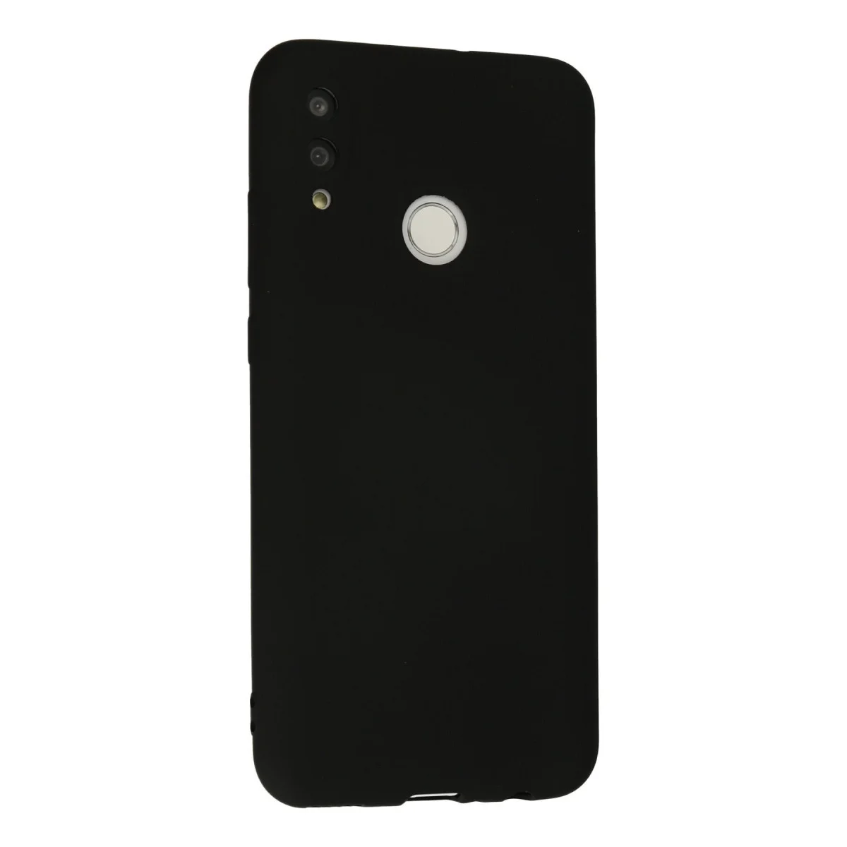 P Smart 2019 Kılıf Nano içi Kadife Silikon - Siyah