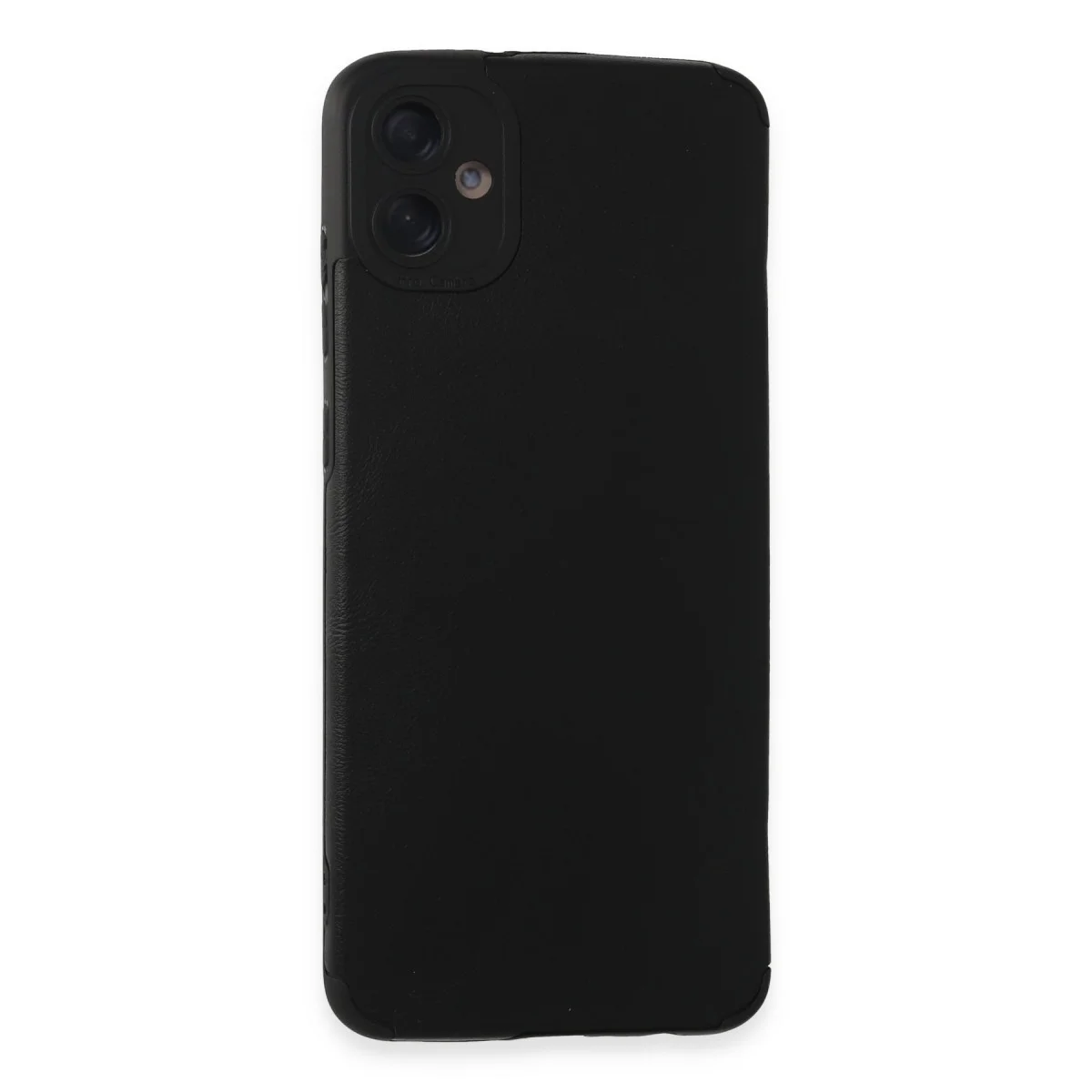 Galaxy A05 Kılıf Loop Deri Silikon - Siyah