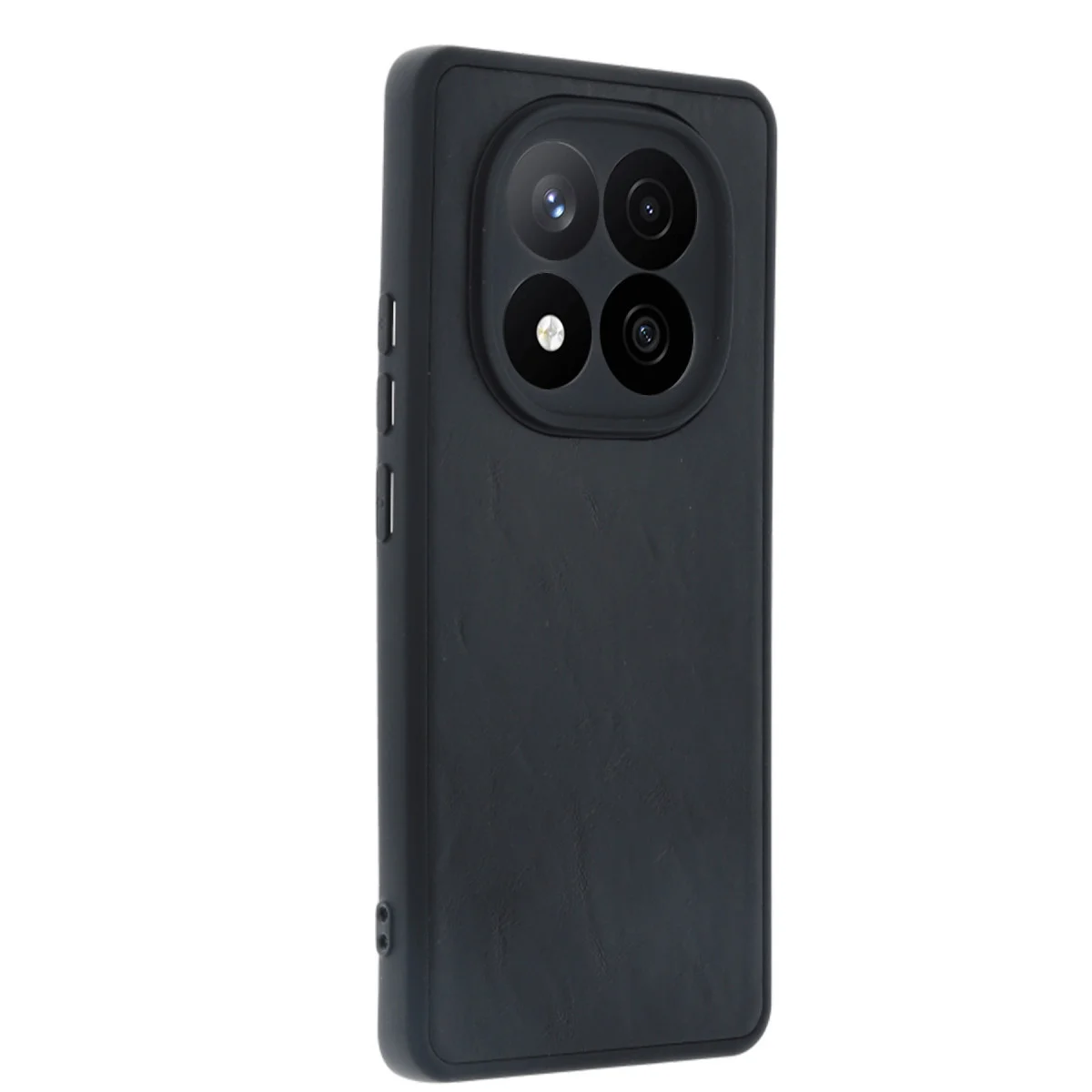 Redmi Note 14 Pro 5G Kılıf Aras Deri Kapak - Siyah