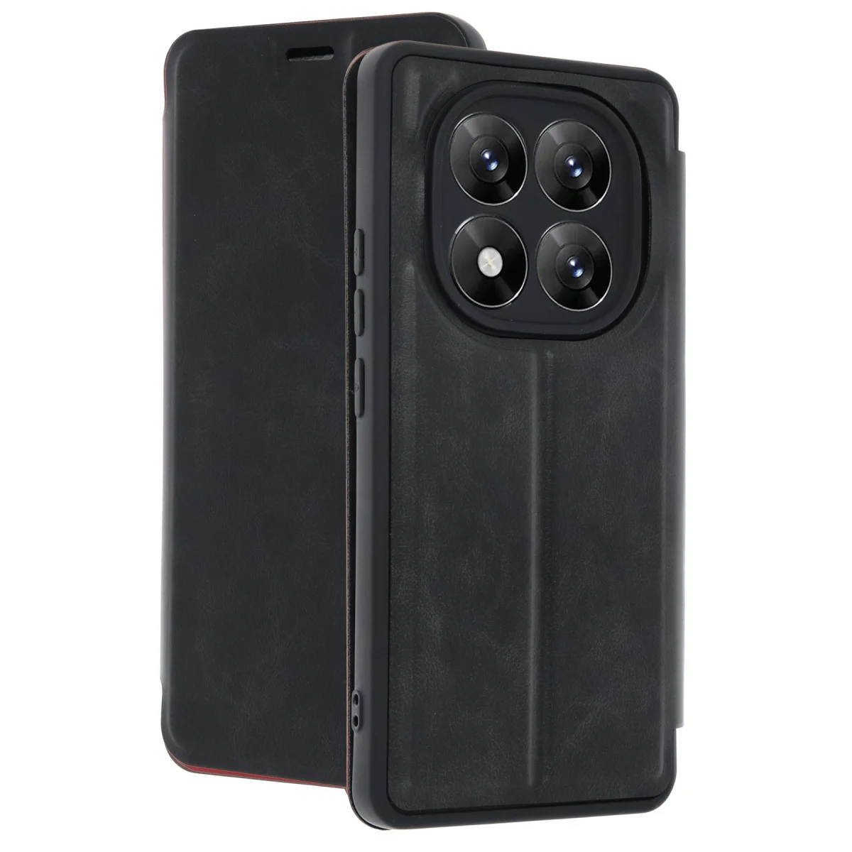 Redmi Note 14 Pro 5G Kılıf Flip Cover - Siyah