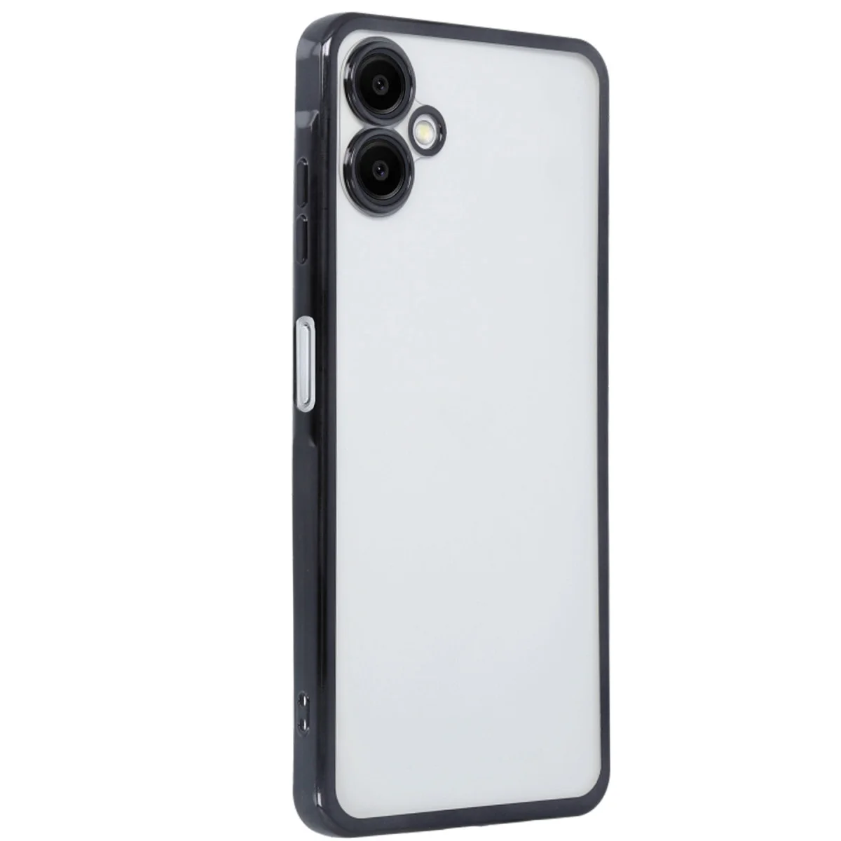 Galaxy A06 Kılıf Razer Lensli Silikon - Siyah