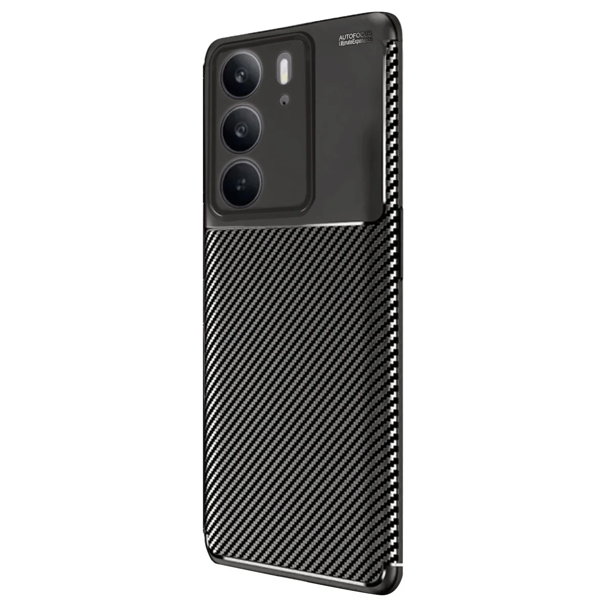 Realme C75 4G Auto Focus Karbon Kapak - Siyah