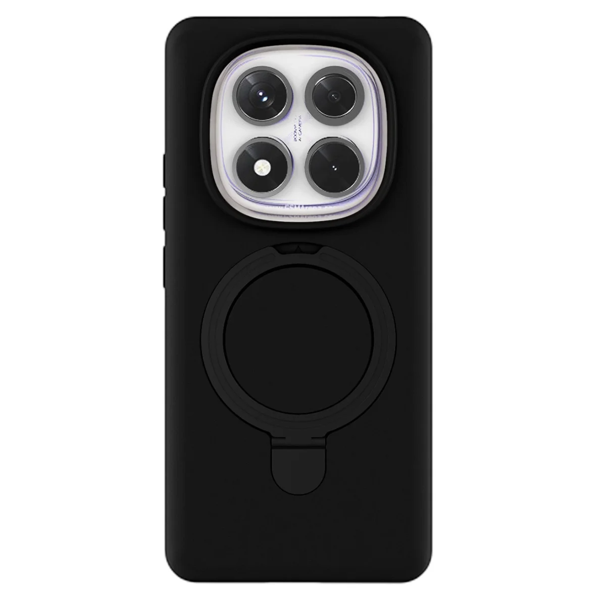 Redmi Note 14 Pro 4G Regal Magsafe Standlı Kapak - Siyah