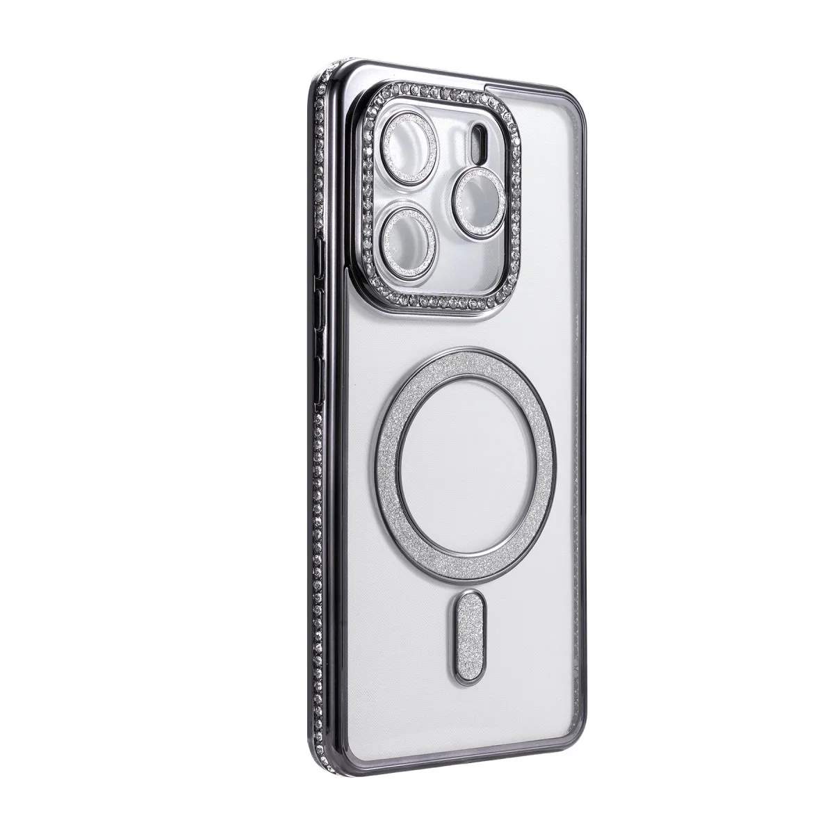 Redmi Note 14 4G Joke Simli Magneticsafe Kılıf - Siyah