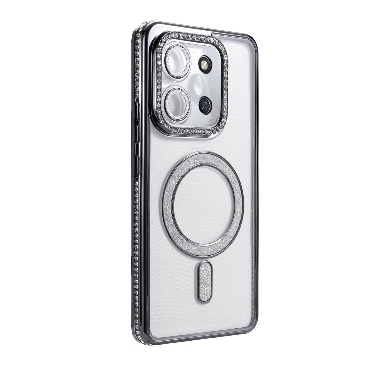 Redmi 15C 4G Joke Simli Magneticsafe Kılıf - Siyah
