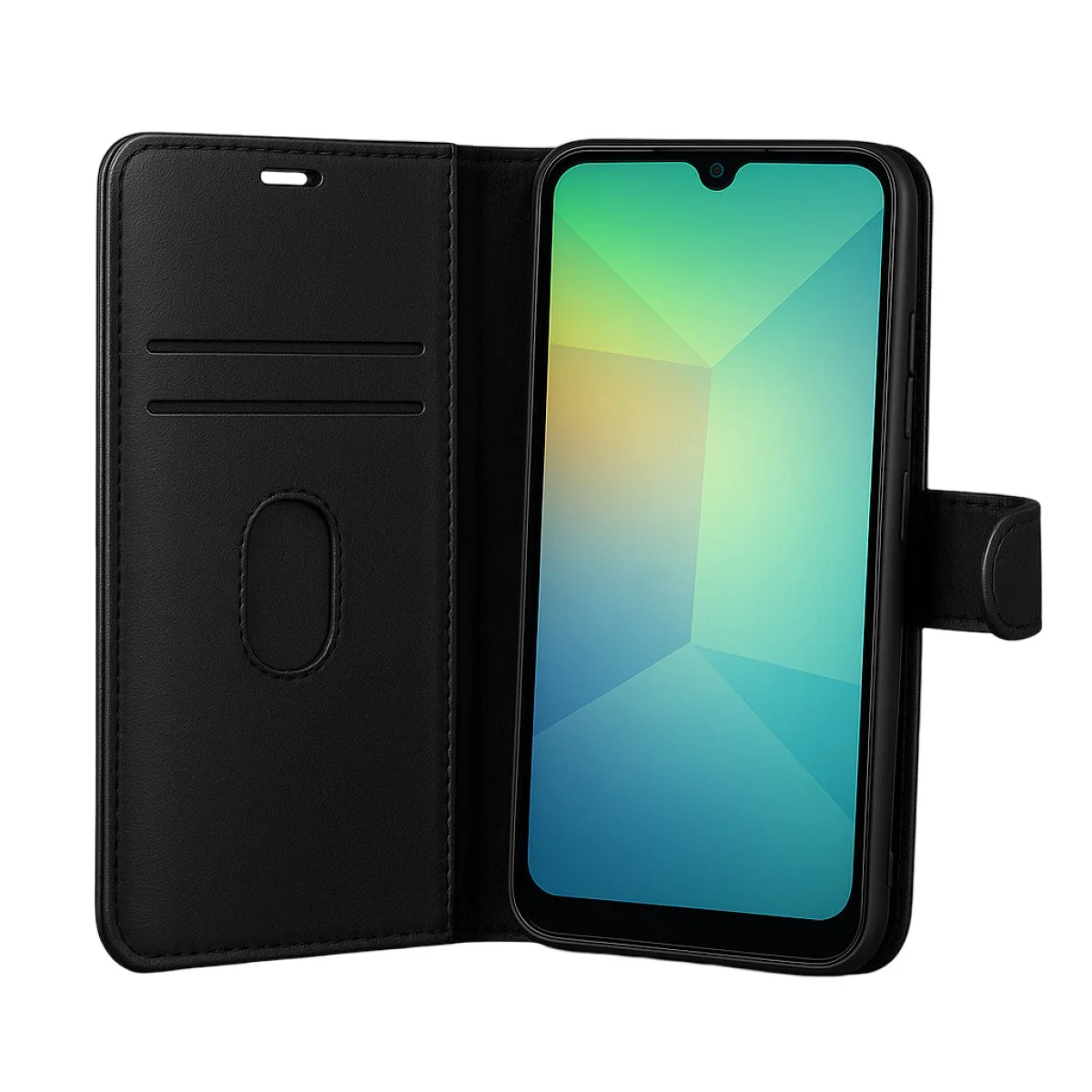Galaxy A17 5G Trend S Plus Kapaklı Kılıf - Siyah