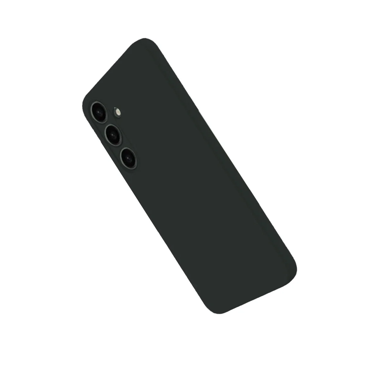 Galaxy S25 Plus Kılıf Nano içi Kadife Silikon - Siyah