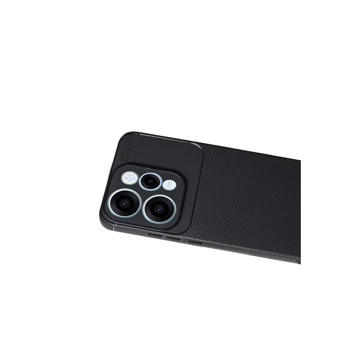 Reno 15 Auto Focus Karbon Kapak - Siyah