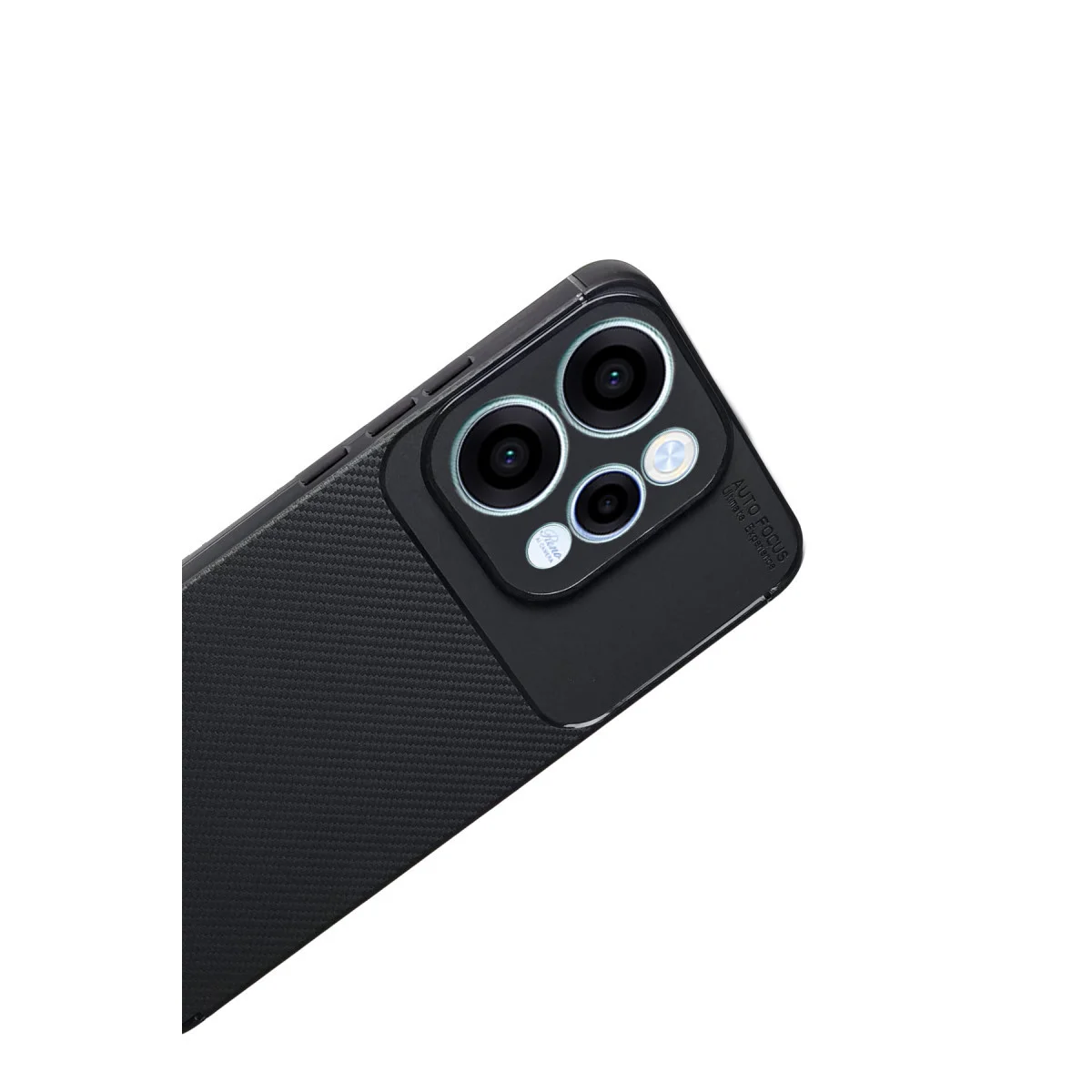 Reno 15 Auto Focus Karbon Kapak - Siyah