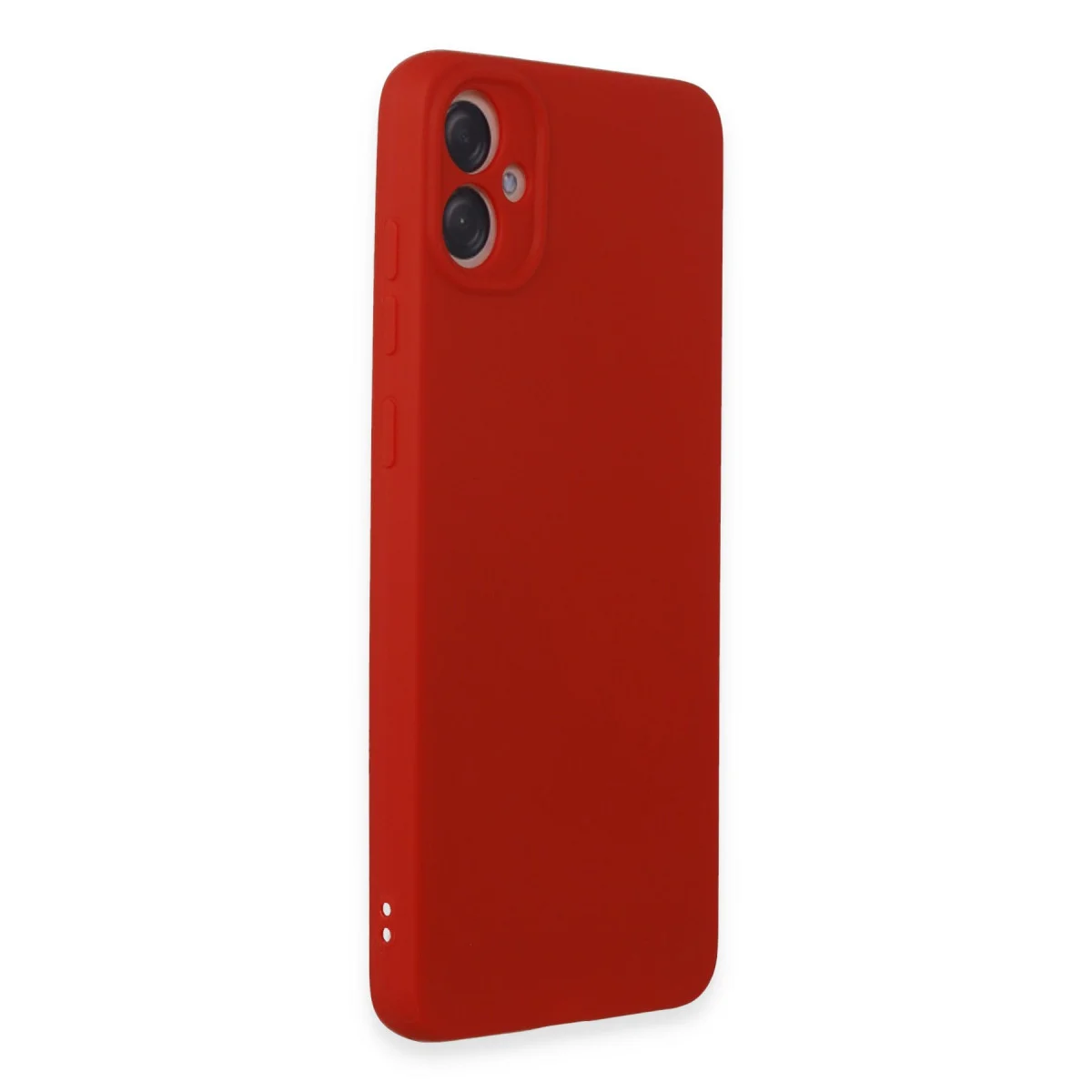 Galaxy A05 Kılıf First Silikon - Kırmızı