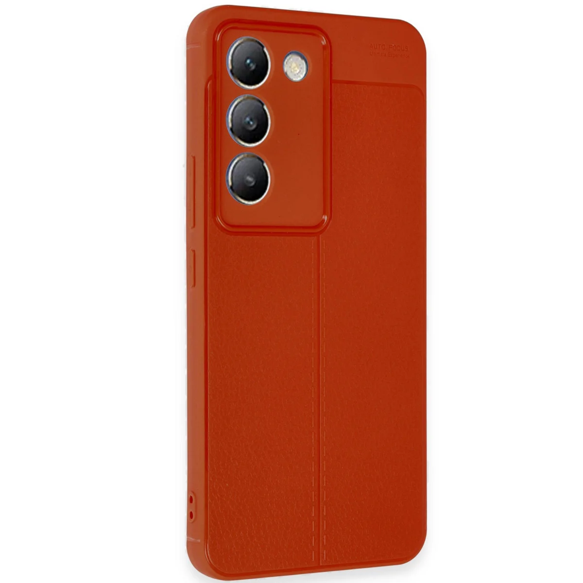 V30 Lite 4G Kılıf Auto Focus Kapak - Kırmızı