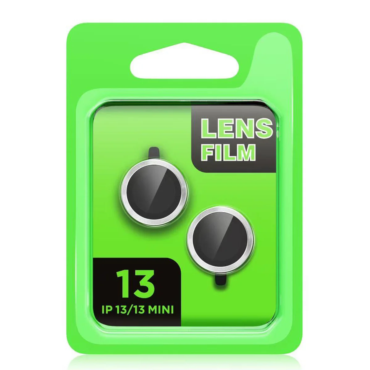 iPhone 13 Mini Raze Metal Kamera Lens - Kırmızı