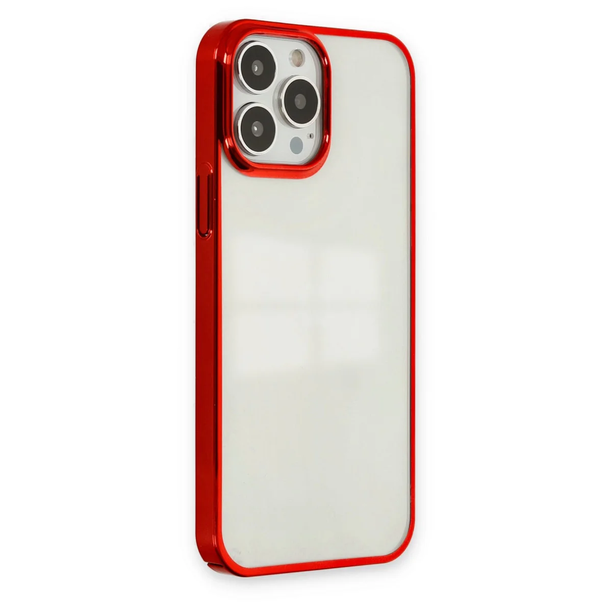 iPhone 13 Pro Kılıf Element Silikon - Kırmızı
