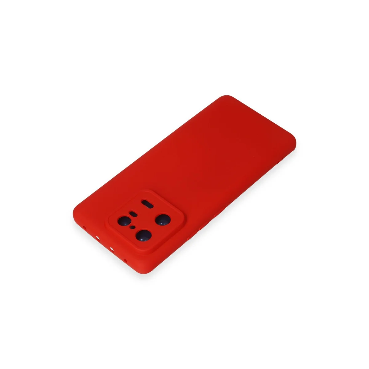 Mi 13 Pro Kılıf Nano içi Kadife Silikon - Kırmızı