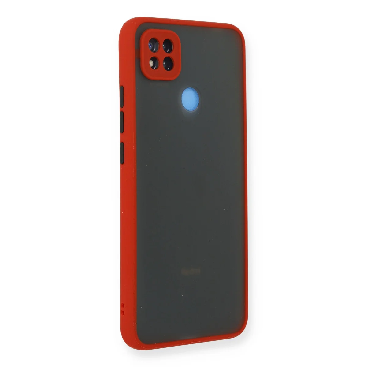 Redmi 9C Kılıf Montreal Silikon Kapak - Kırmızı