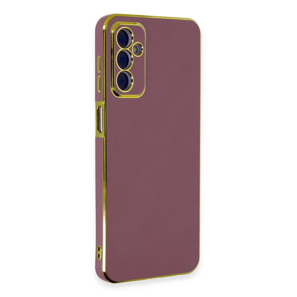 Galaxy A04S Kılıf Volet Silikon - Kırmızı