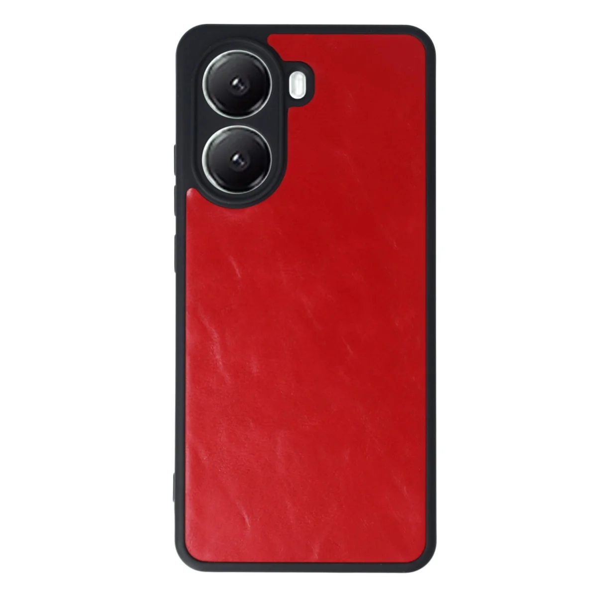 Poco X7 Pro Kılıf Aras Deri Kapak - Kırmızı