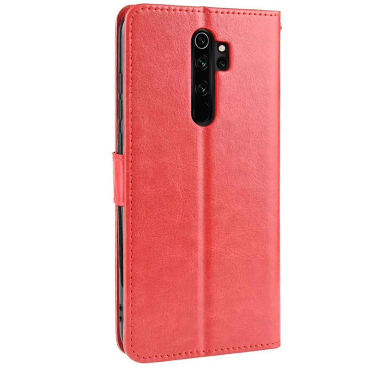 Redmi Note 8 Pro Kılıf Trend S Plus Kapaklı Kılıf - Kırmızı