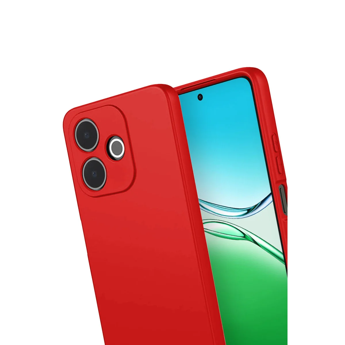 A5 Pro 4G First Silikon - Kırmızı