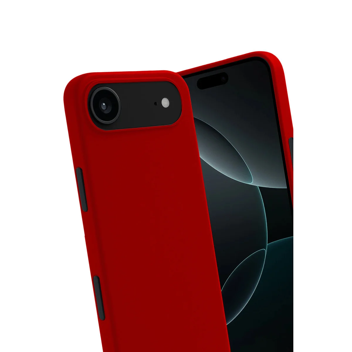 iPhone 17 Air First Silikon - Kırmızı