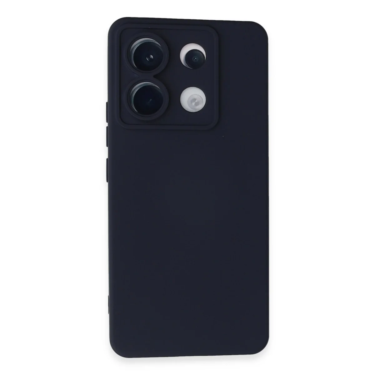 Redmi Note 13 Pro 5G Kılıf Nano içi Kadife Silikon - Lacivert