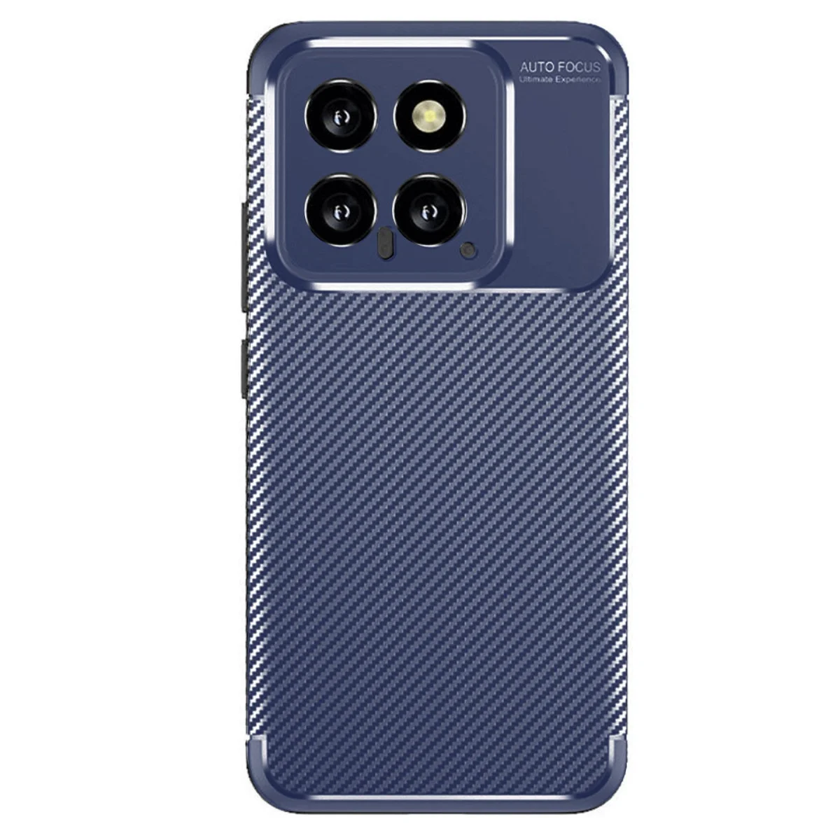 Mi 14T Kılıf Auto Focus Karbon Kapak - Lacivert