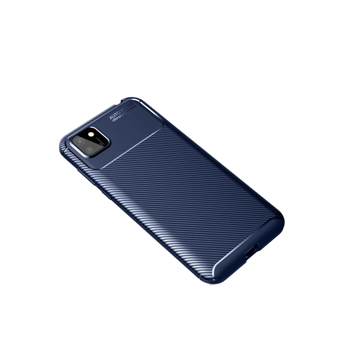 Y5P Kılıf Auto Focus Karbon Kapak - Lacivert