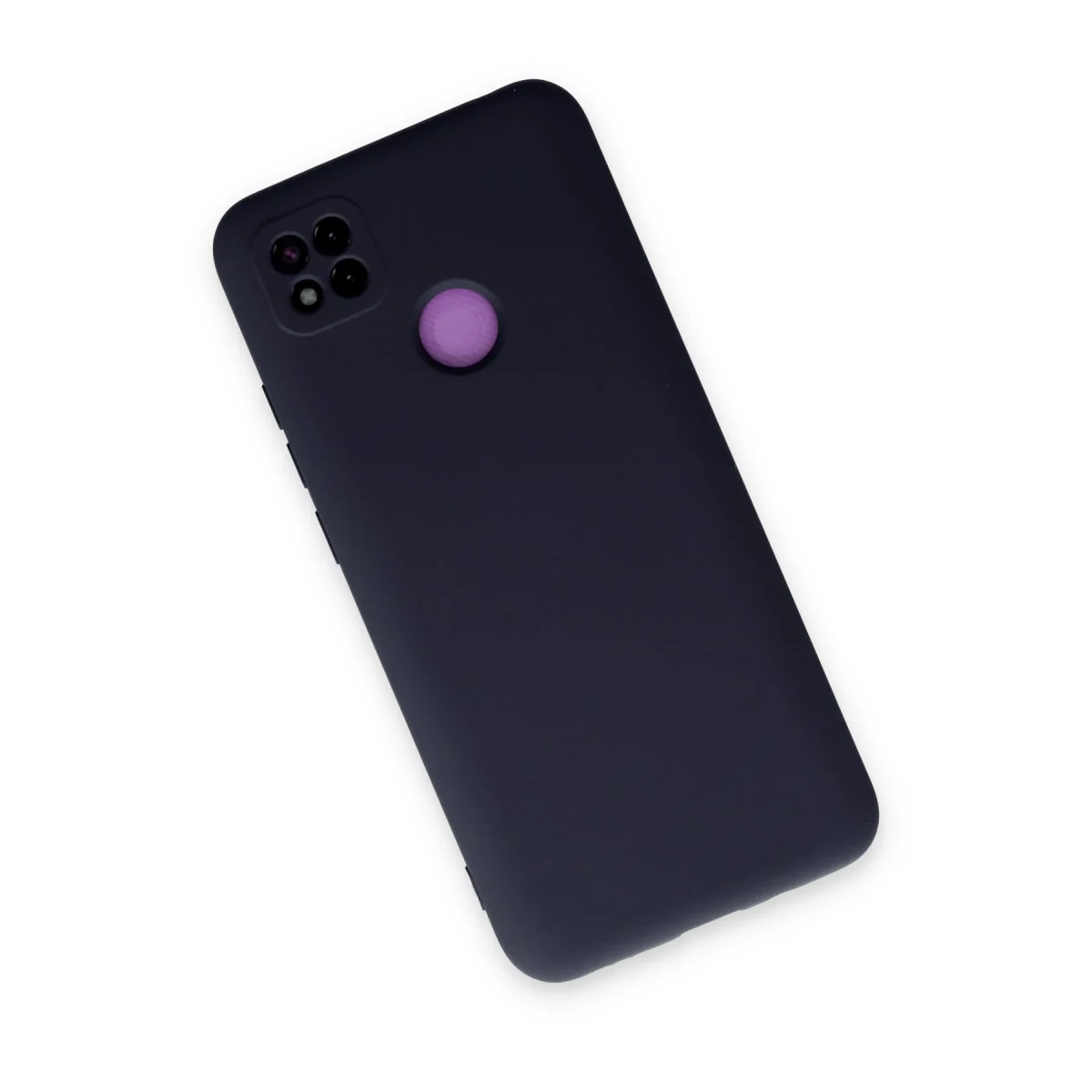 Redmi 9C Kılıf Nano içi Kadife Silikon - Lacivert