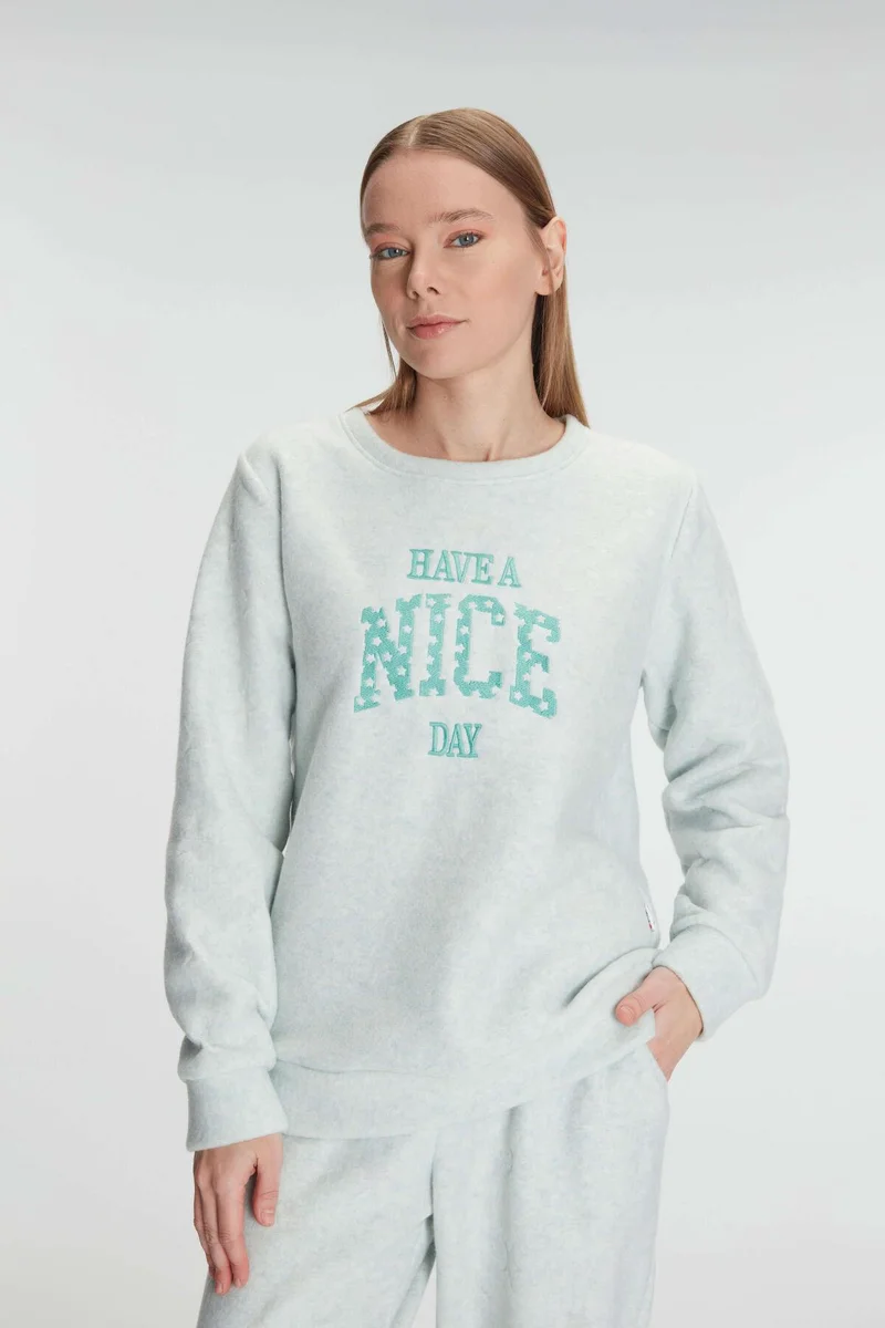 Uzun Kol Polar Pijama Takımı