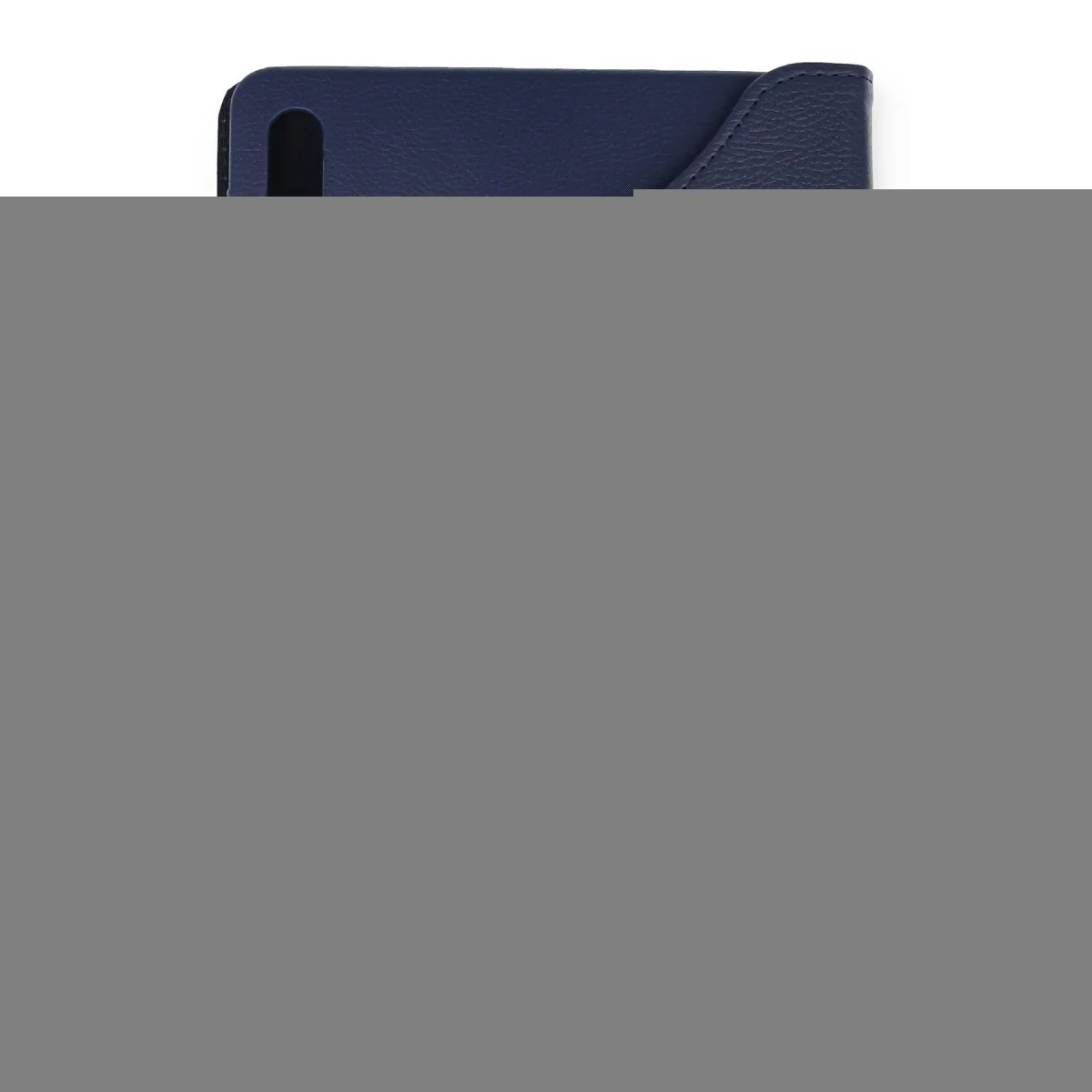 Galaxy T860 Tab S6 10.5 Kılıf 360 Tablet Deri Kılıf - Lacivert