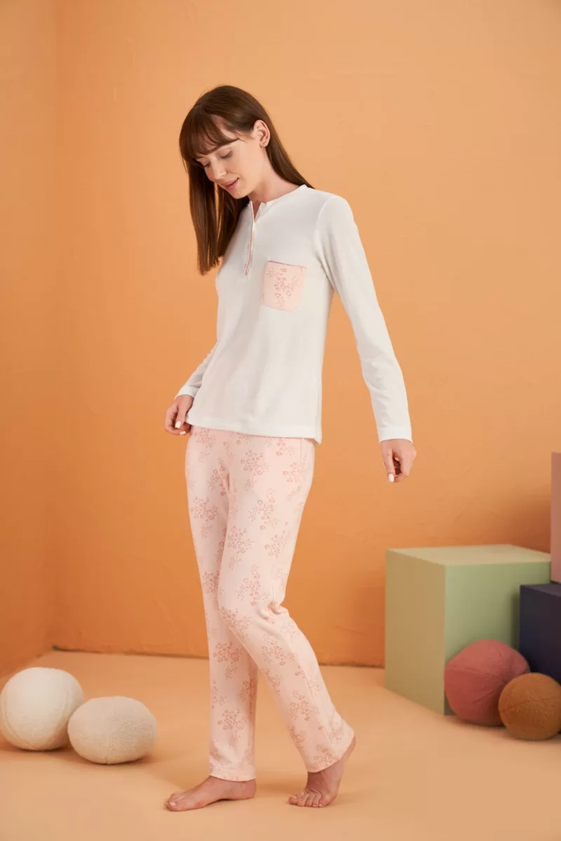 Pjs 28056 Kadın Patlı Pijama Takım
