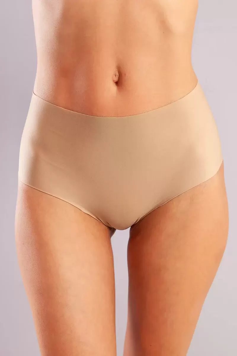 Golshan Girdle İnvisible Slip, İz Yapmayan Görünmez Lazer Kesim Ten Külot