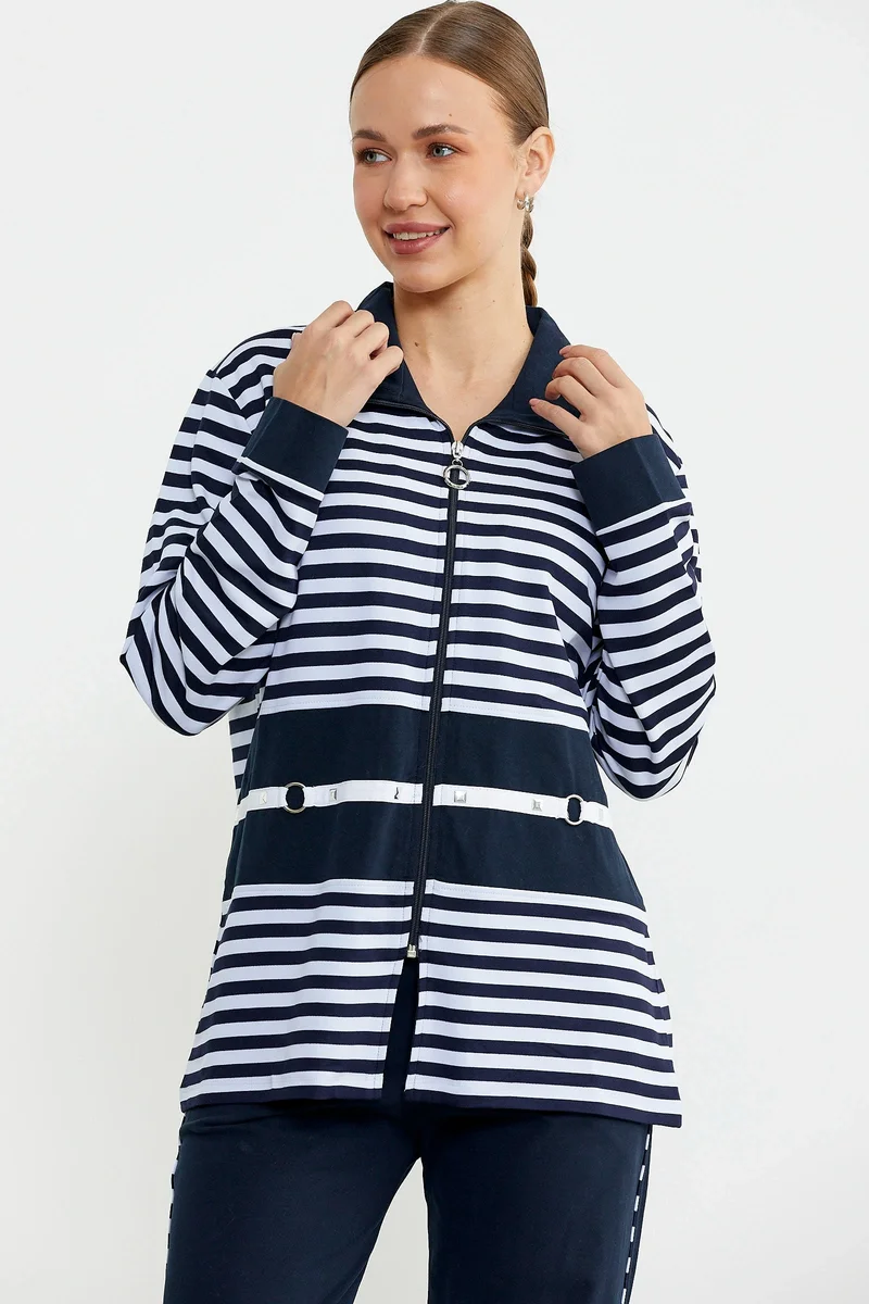 Sementa 76070 Çizgili Tunik Eşofman Takım